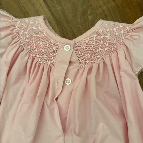 Pearl smocked bubble - Picture 3 of 7